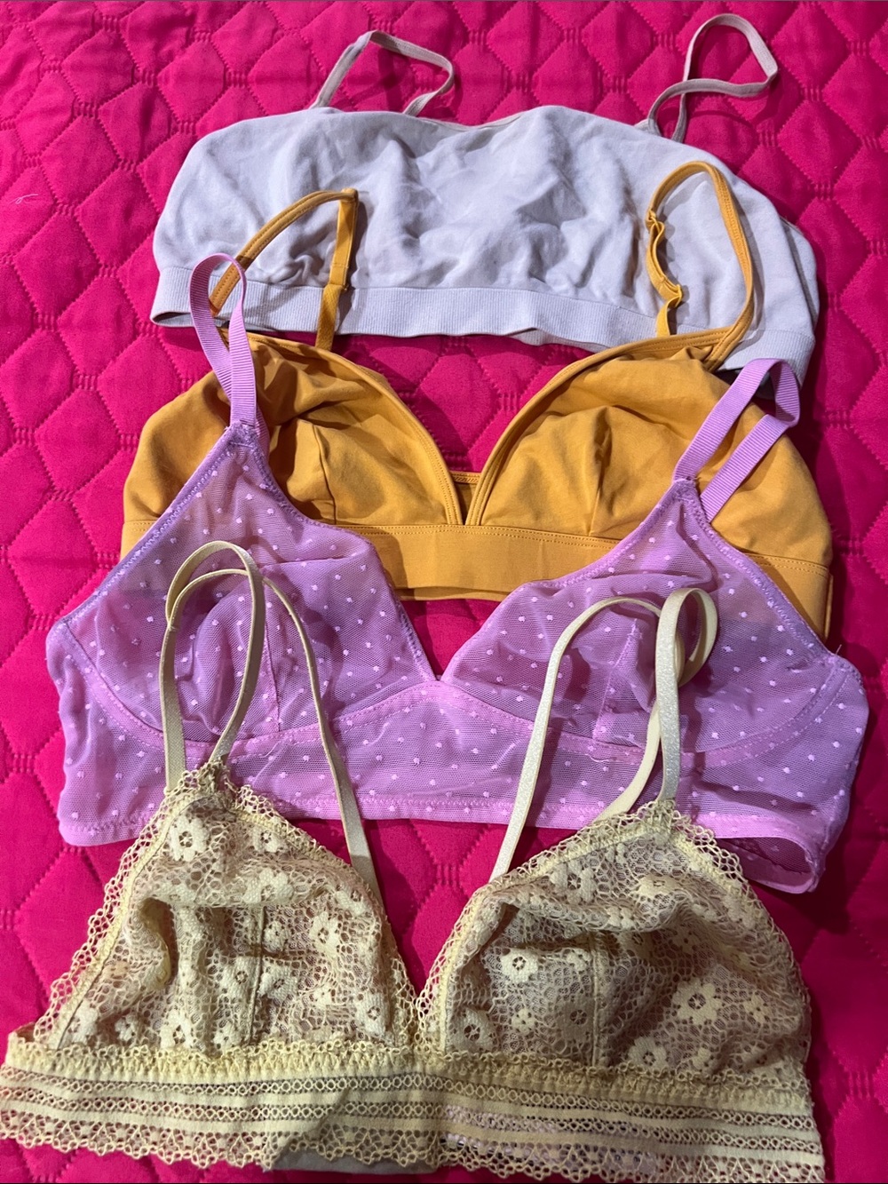 Women's Bundle of 4 Bralette - Various Brands